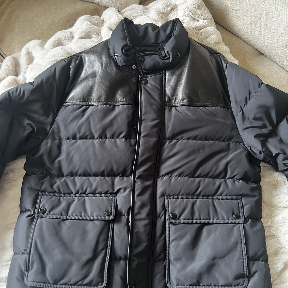 Coach Men's Black Puffer Jacket